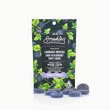 SMOKIEZ Sour Blackberry Gummies 100mg (10pk)