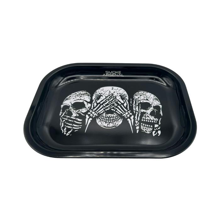 Rolling Tray - Small - See No Evil