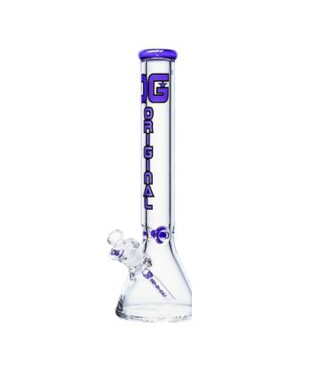 Color Logo Beaker - 16" - Purple
