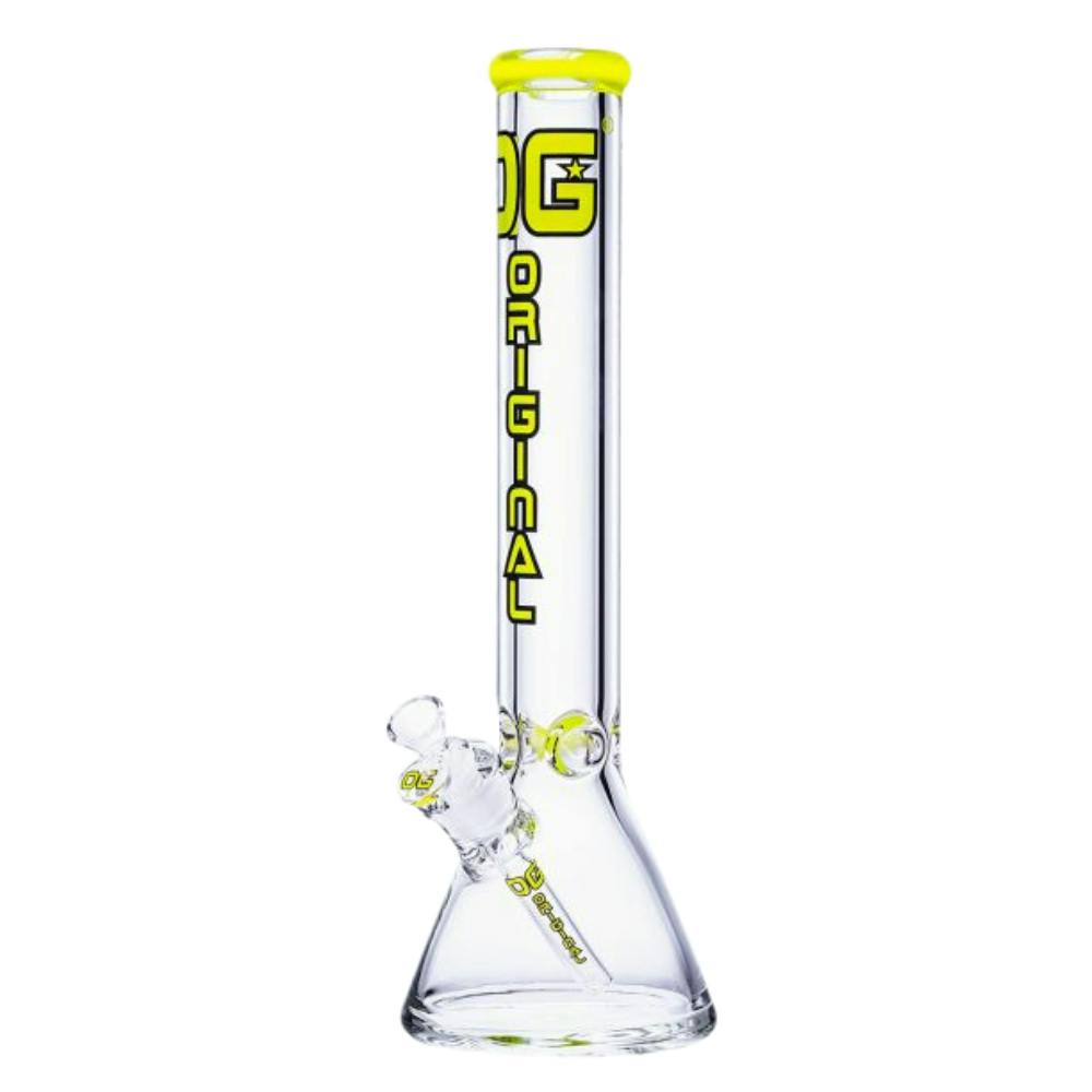 Color Logo Beaker - 16" - Yellow
