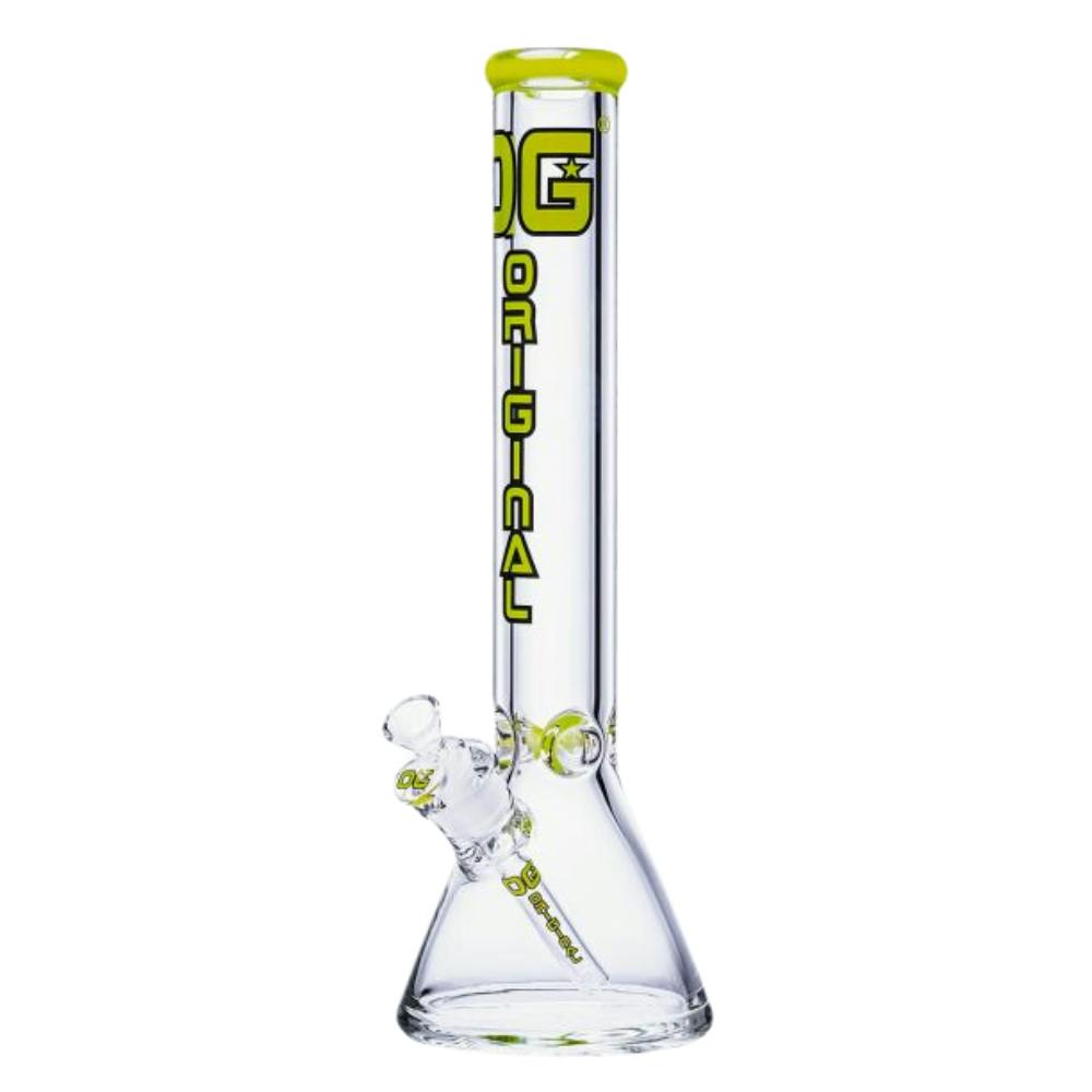 Color Logo Beaker - 16" - Green