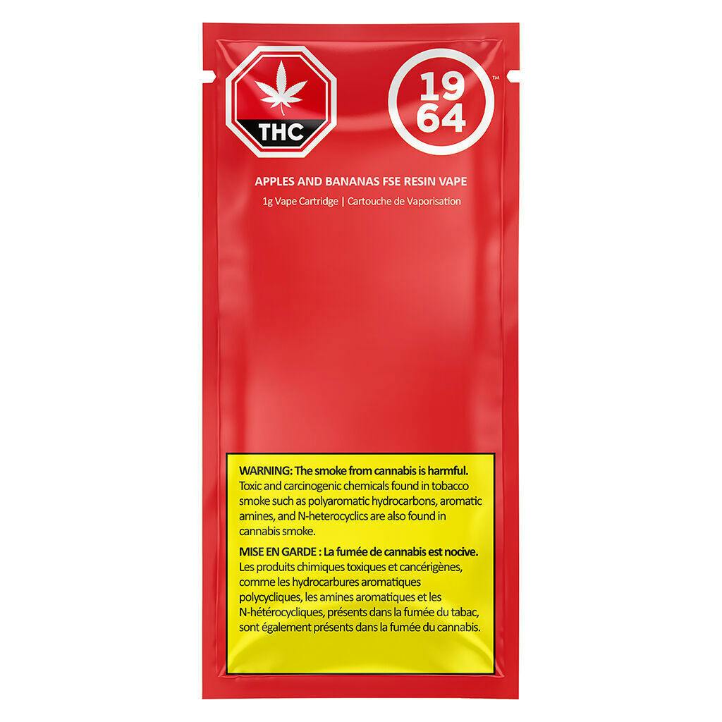 Apples & Bananas FSE Resin 510 Thread Cartridge - 1g