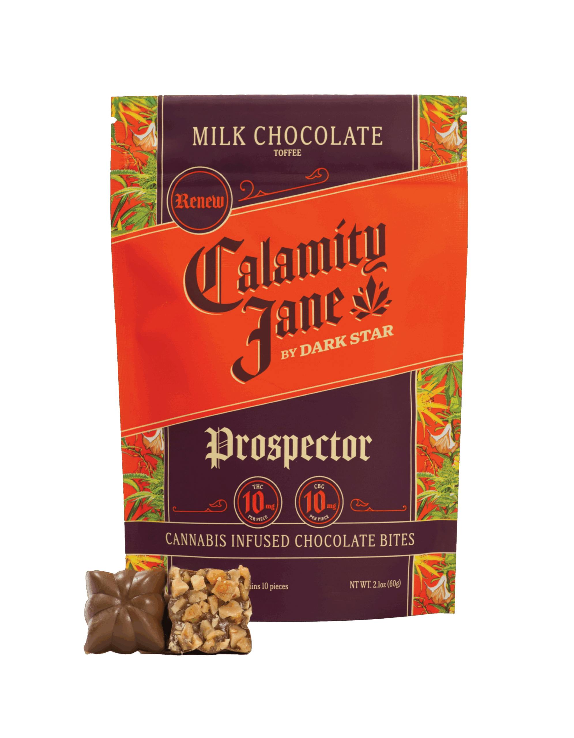 Calamity Jane | Milk Chocolate Toffe | Prospector | 2:1