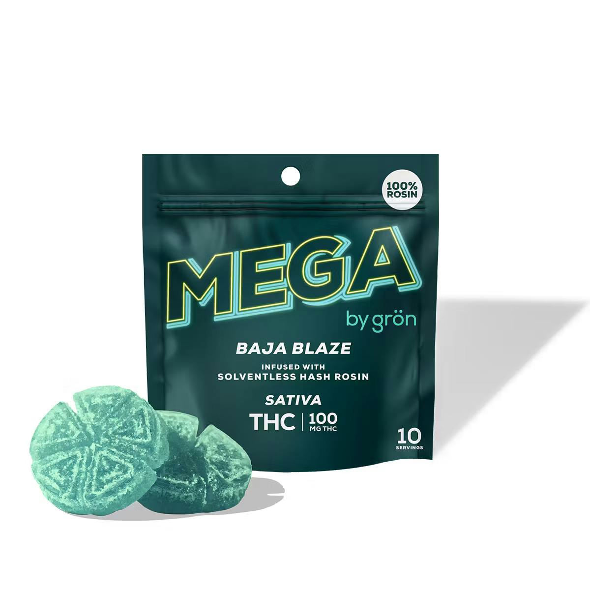 MEGA Baja Blaze | Hash Rosin | Edible | 100mg (S)