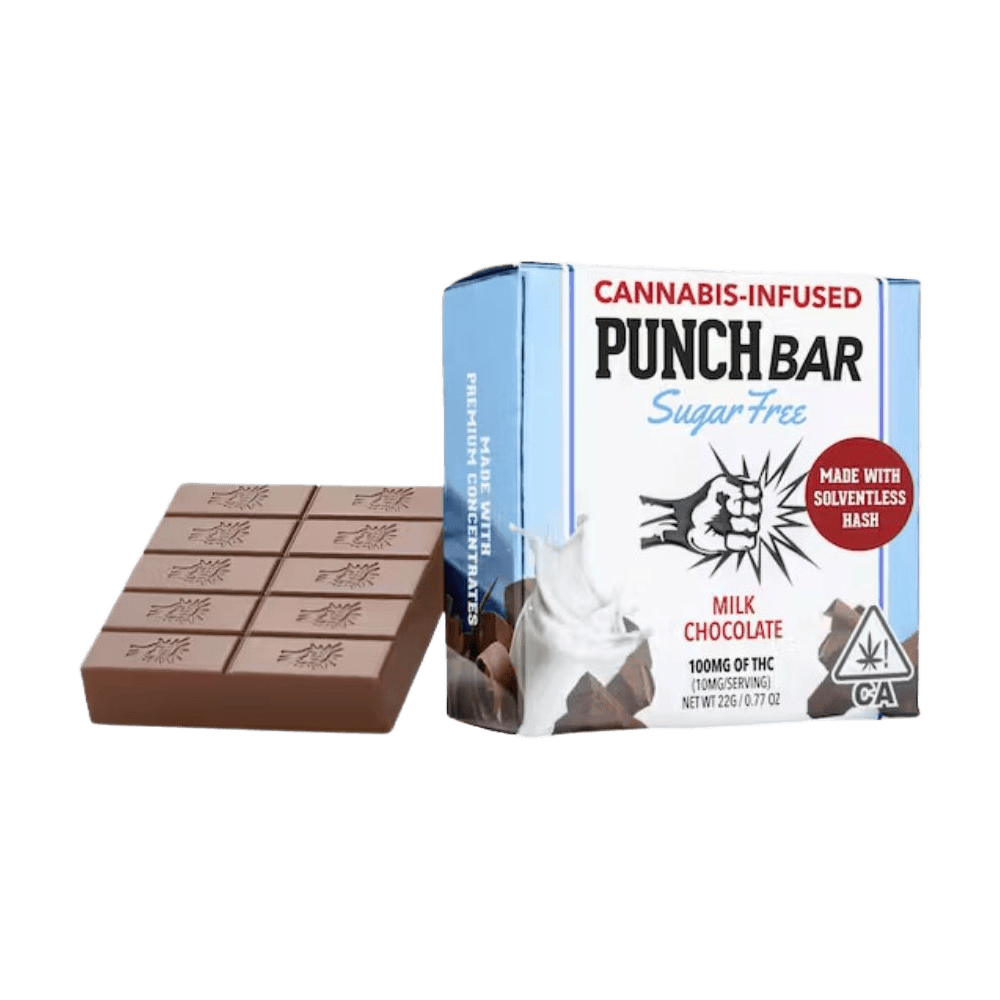 Sugar-Free Milk Chocolate Solventless Chocolate Bar Single 100MG