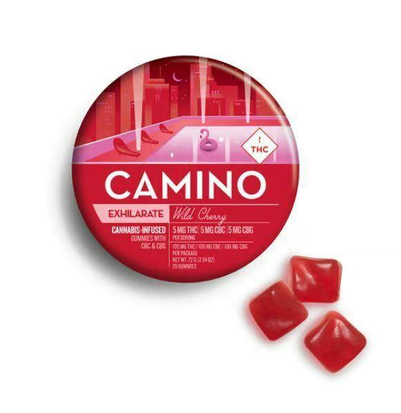 2:1 Wild Cherry Exhilarate Gummies