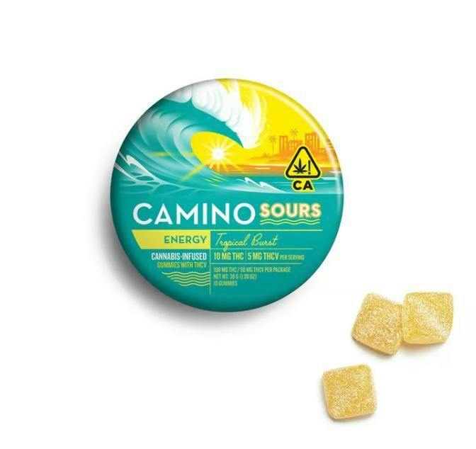 2:1 Sour Tropical Burst Energy Gummies