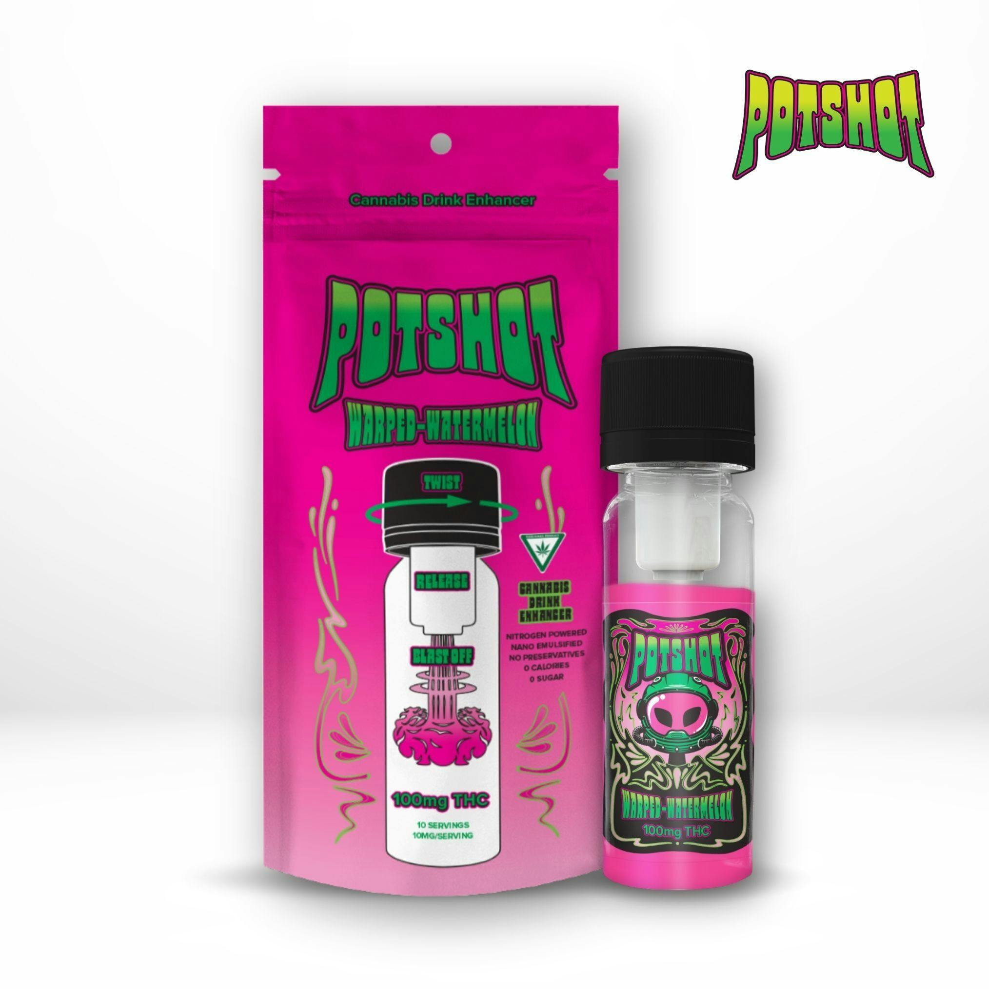 Warped Watermelon Shot
