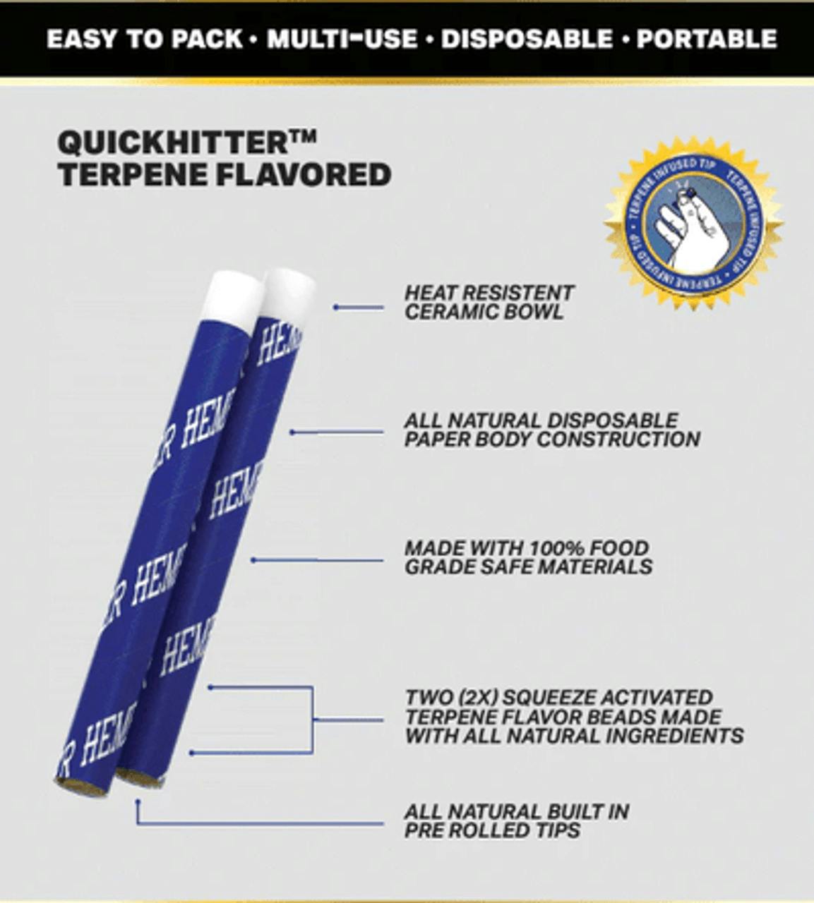 Hemper Quick Hitter | Assorted at Star Buds Medical Cannabis Dispensary Greenwood