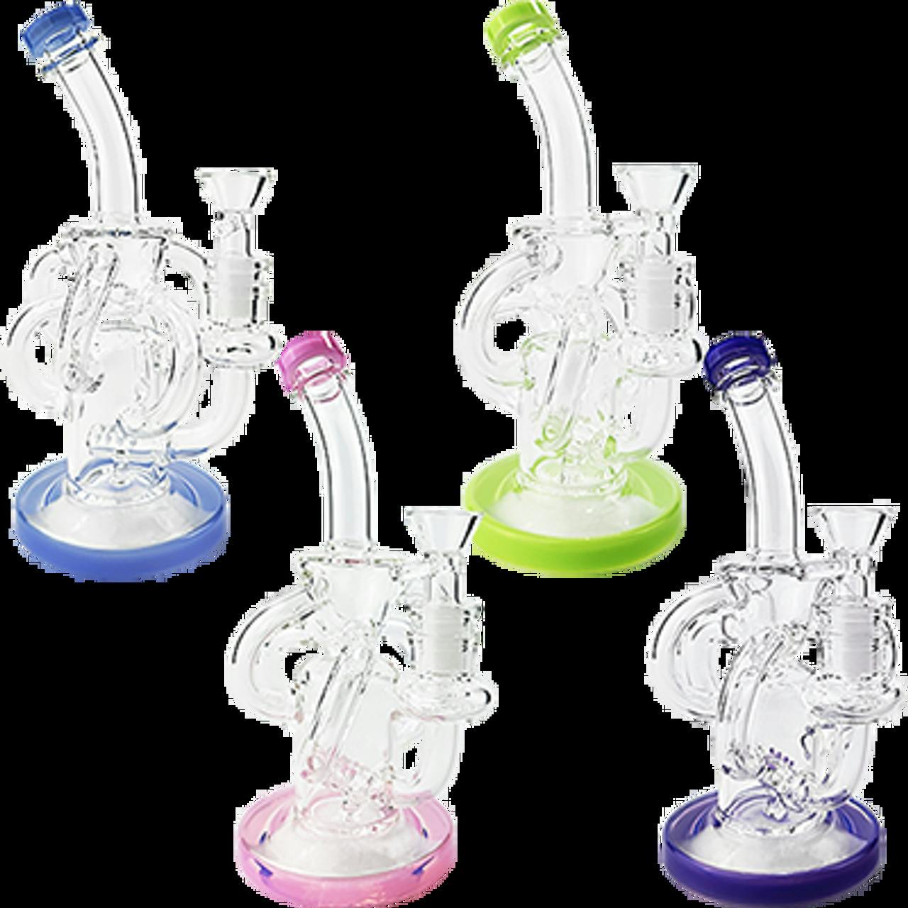 Serenity Cycler Bong | 8"