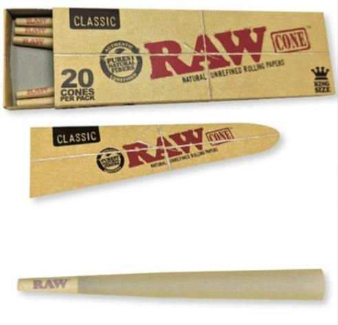 RAW Classic Cone King Size 20pk