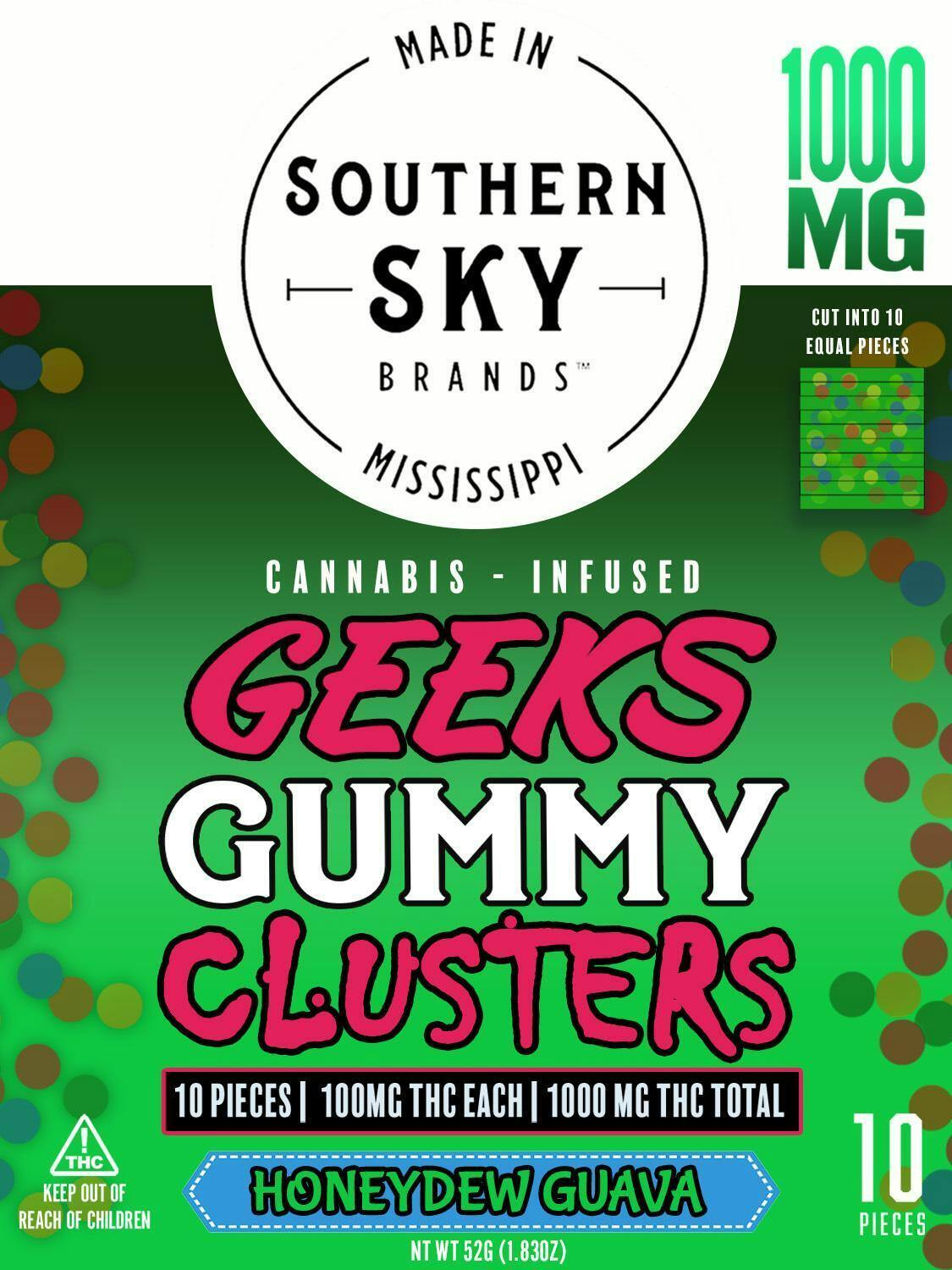 Honeydew Guava | Gummy Clusters 1000mg