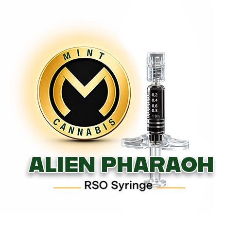 Mint Premium 1.0g Syringe - CO2 RSO Alien Pharaoh
