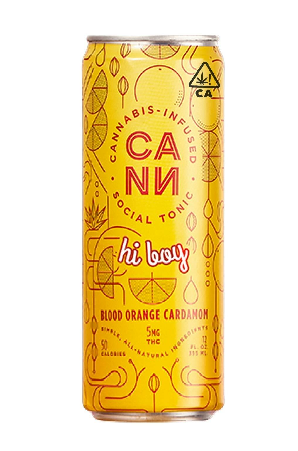 CANN | Bev 4mg CBD/2mg THC (6PK) | Blood Orange Cardamom