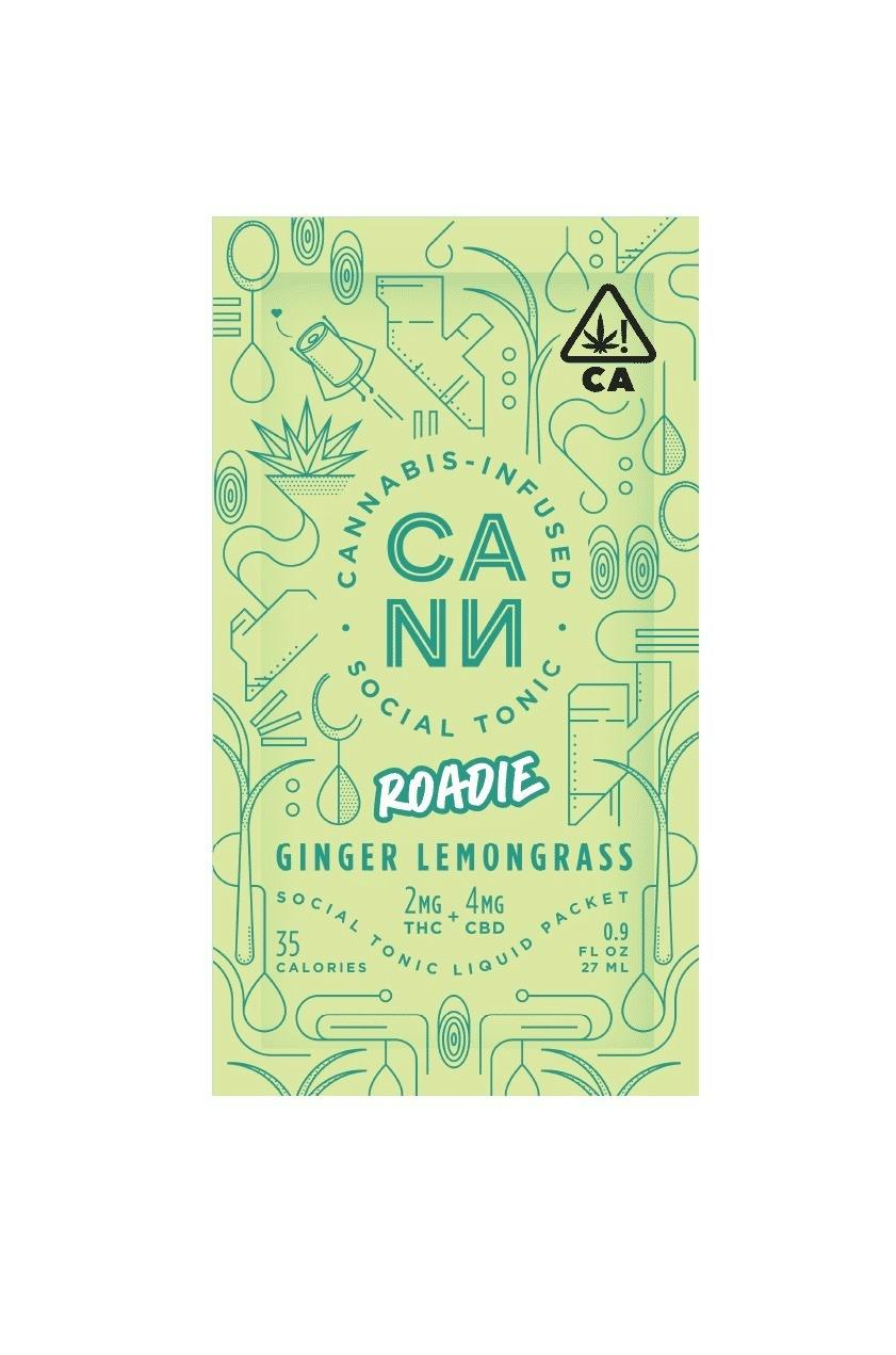 CANN | Bev 3.5mg CBD/1.5mg THC | Ginger Lemongrass (6PK)