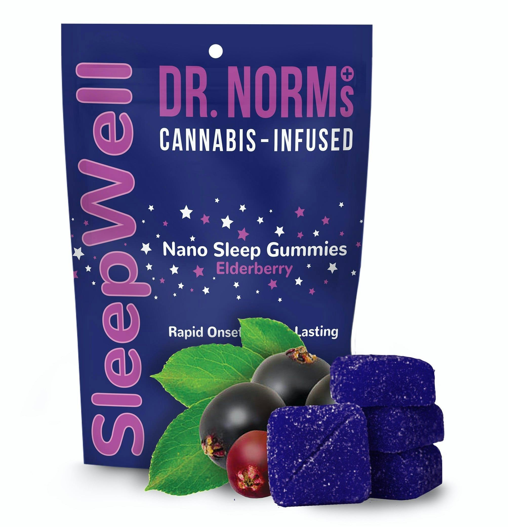 DR NORMS: Gummies SleepWell 100mg (Nano) - Elderberry