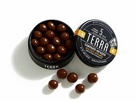 Terra | Chocolate Bites 100mg | Sea Salt Caramel