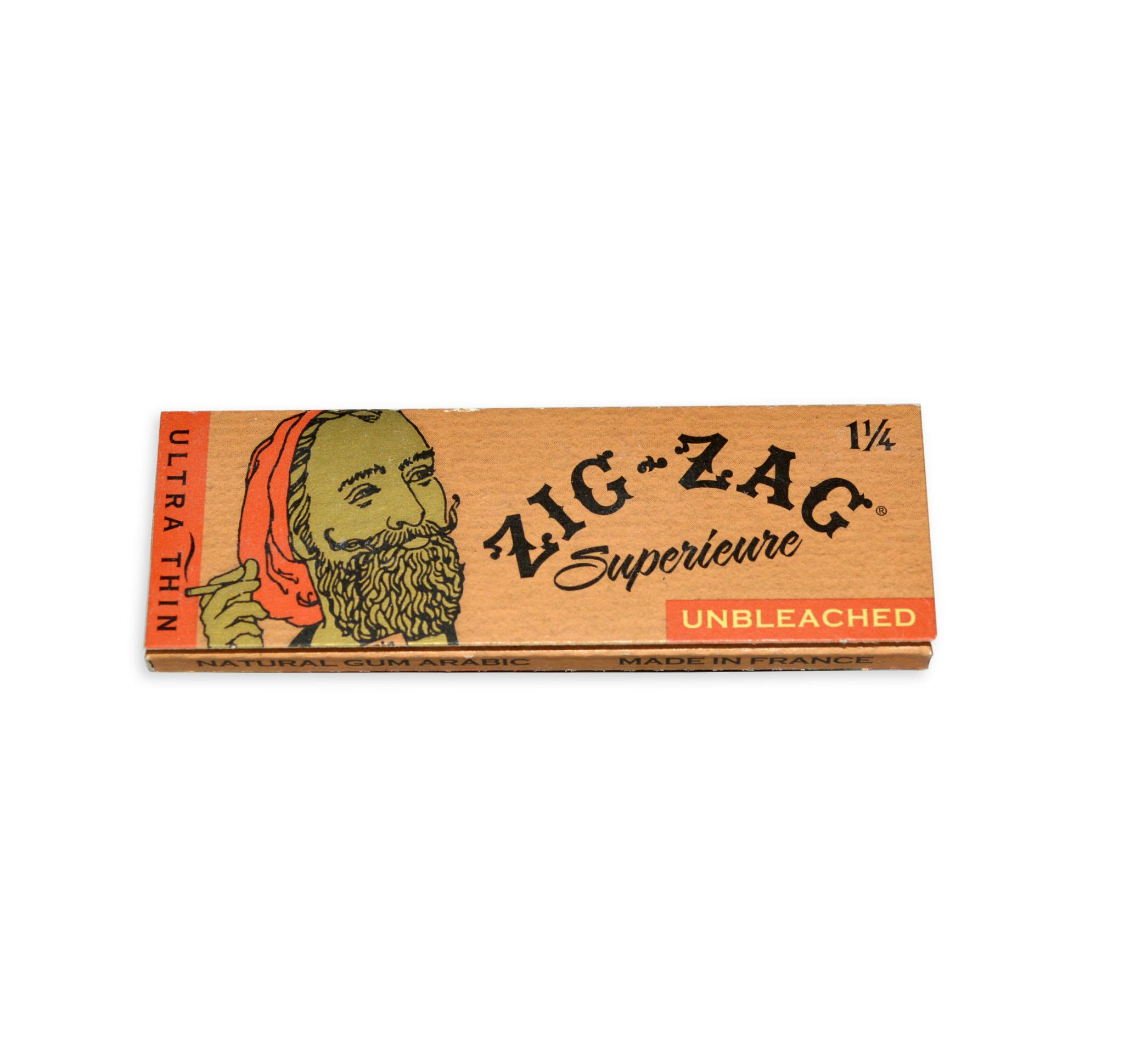 Zig Zag | Unbleached Papers (50pk) | 1 1/4 Size