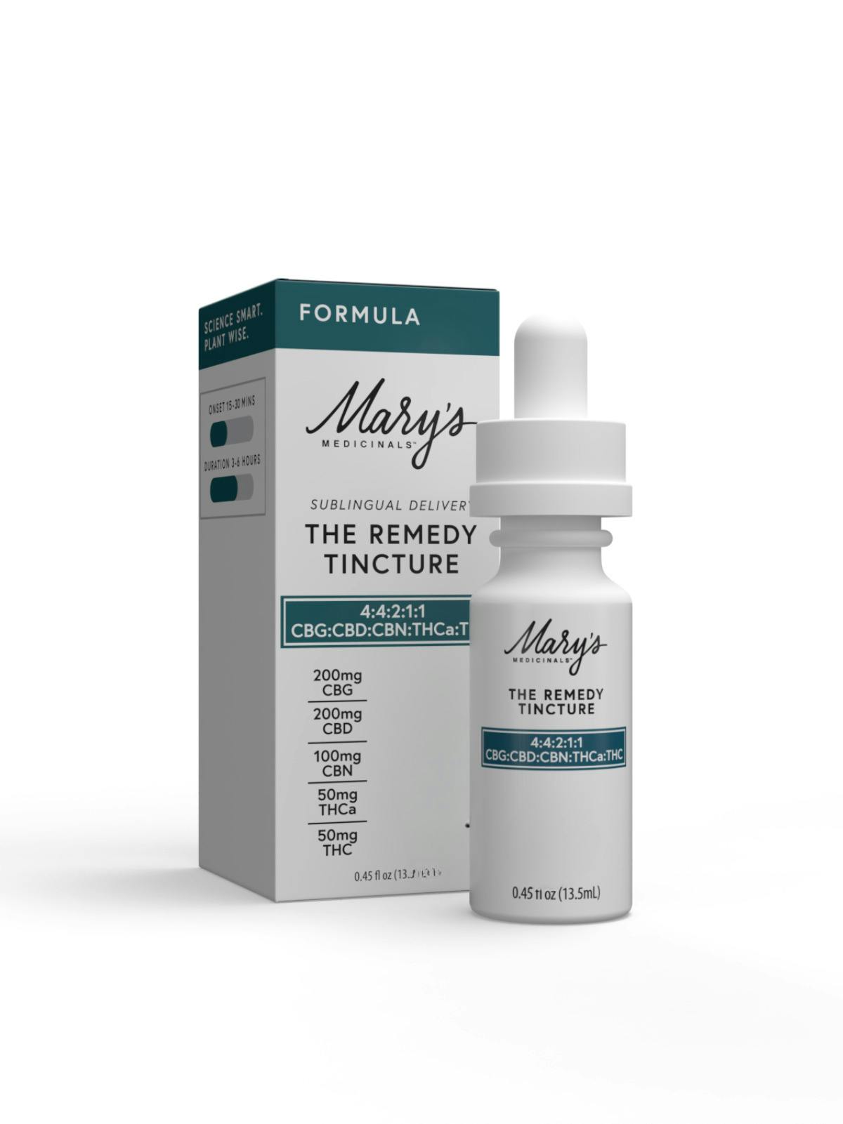 Mary's Medicinals | Tincture | 4:4:2:1:1 Ratio | Formula