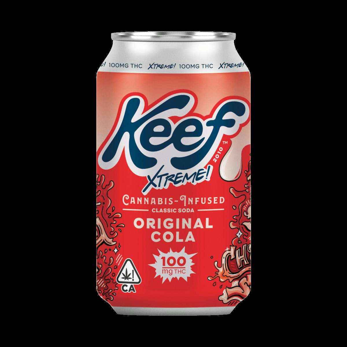 Keef Classic Soda Original Cola Xtreme - 100mg