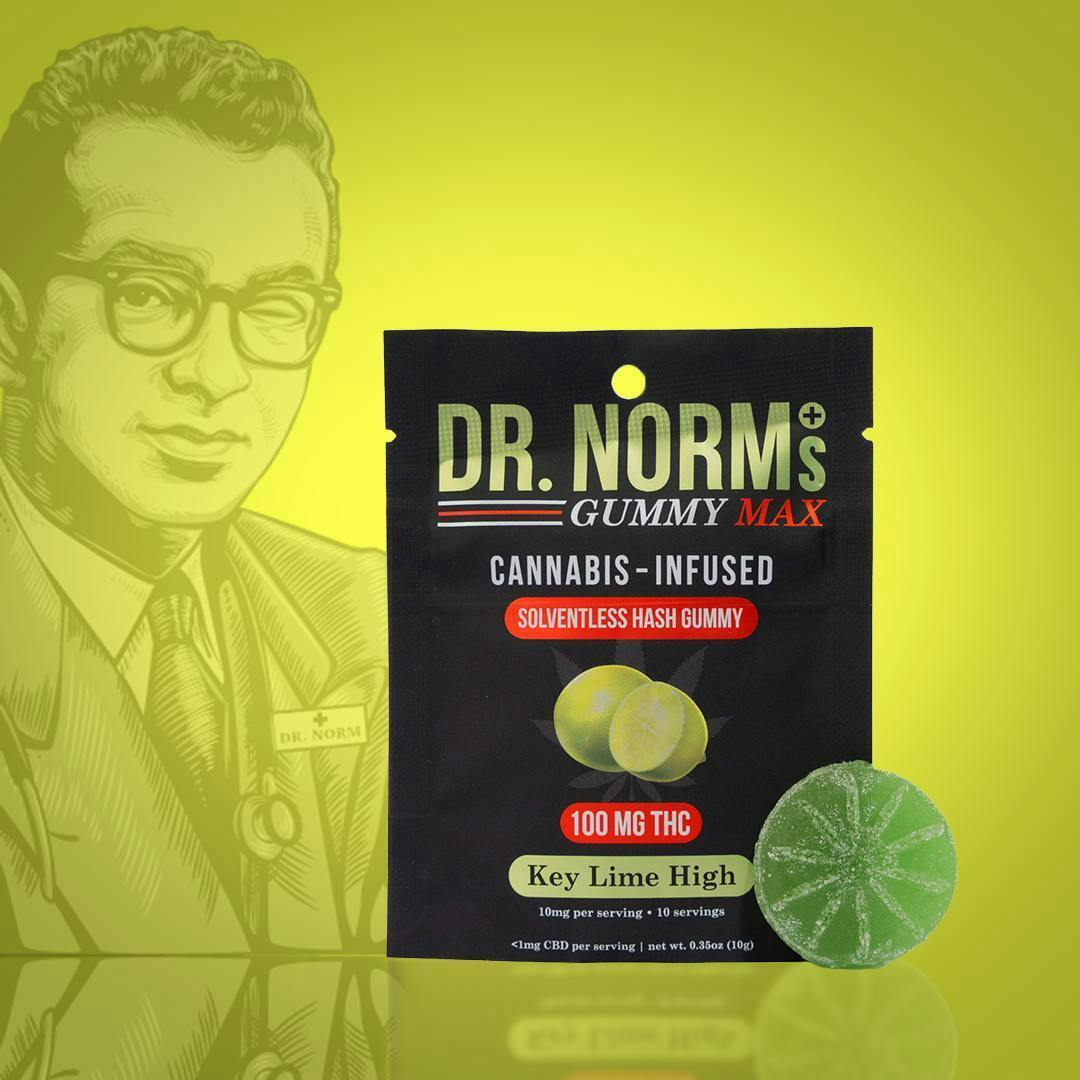 Dr. Norms | SH Gummy MAX 100mg | Key Lime High