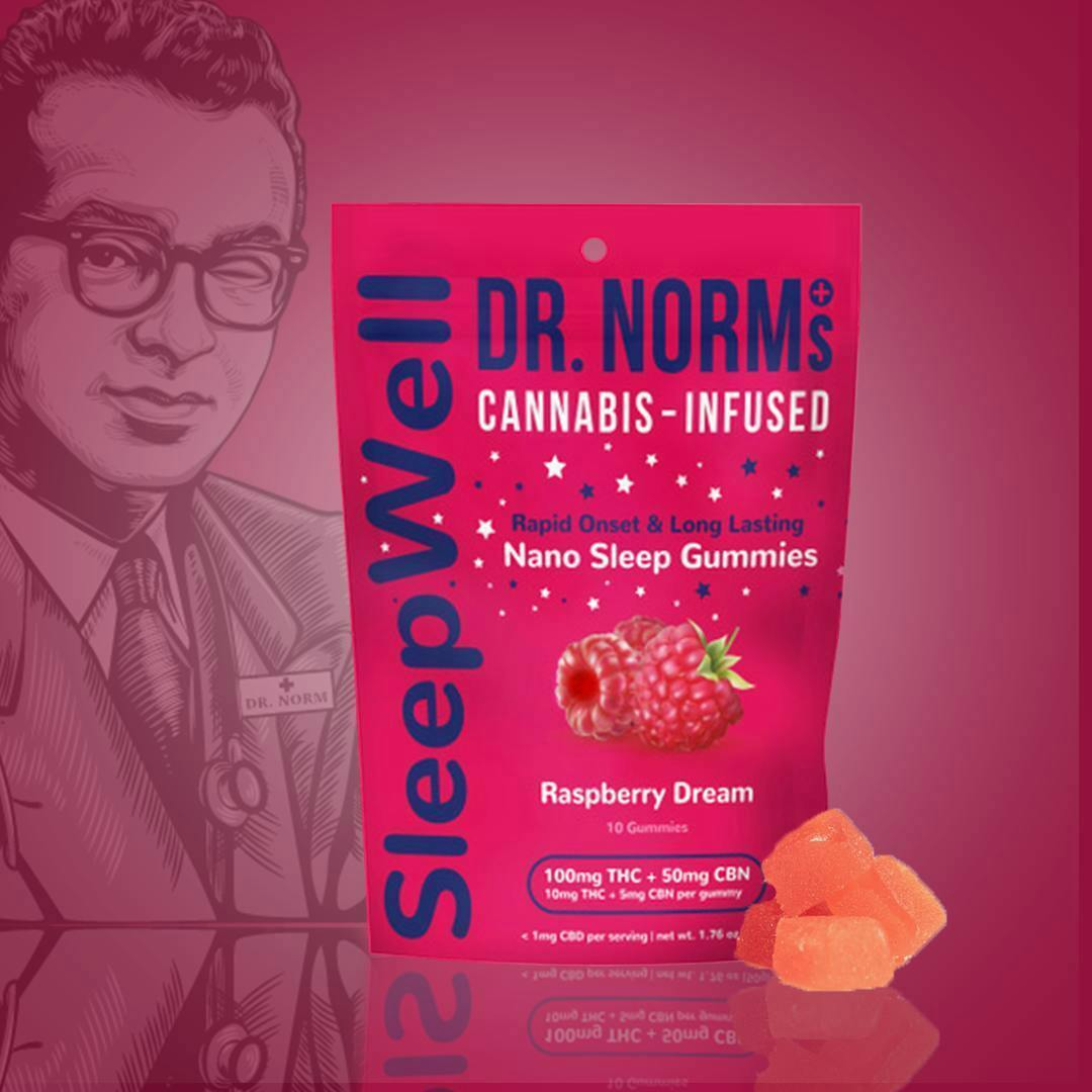 SleepWell Raspberry Dream Fast-Acting Sleep Gummies