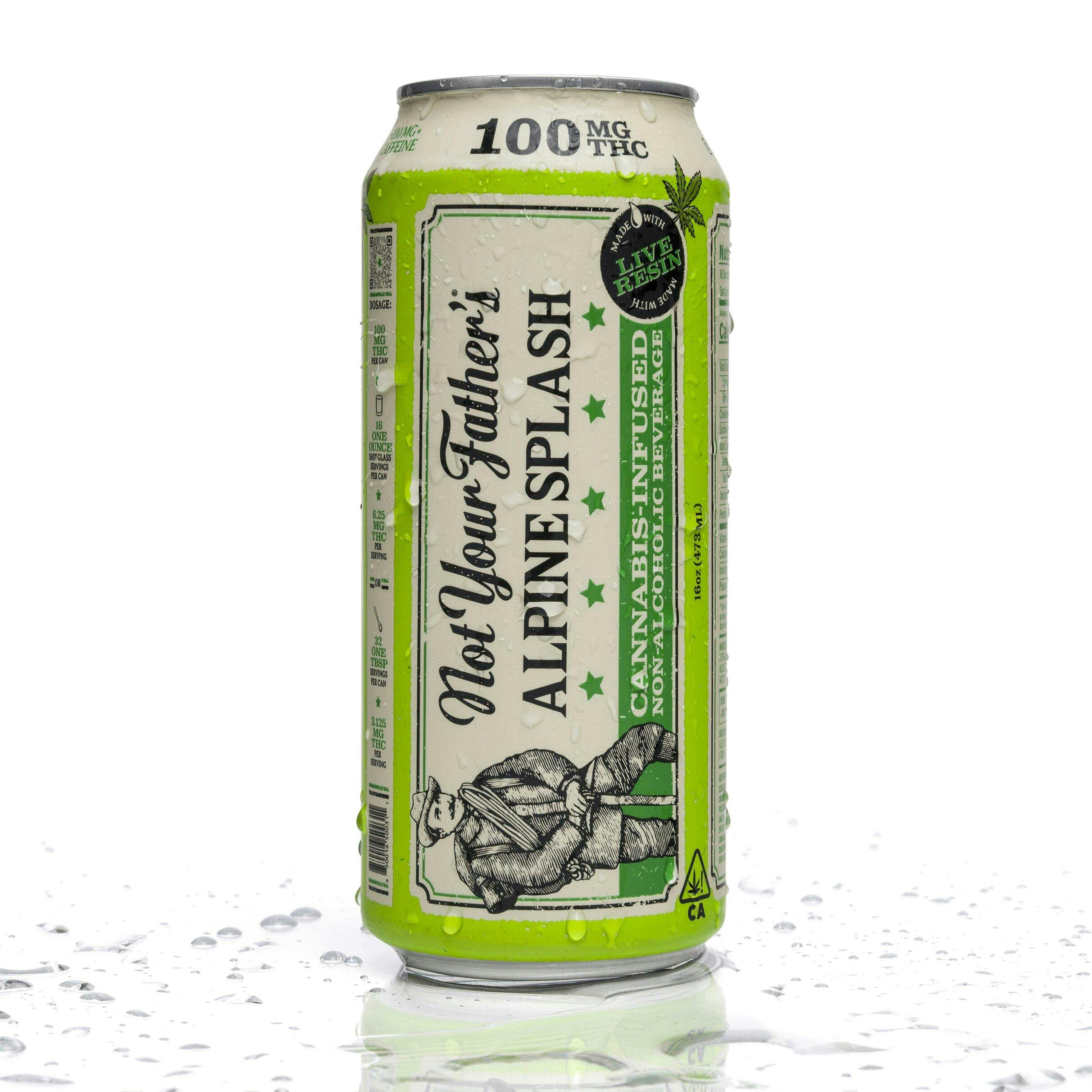 Not Your Father — Your Father S Alpine Splash Caffeine Beverage Pabst Blue Ribbon