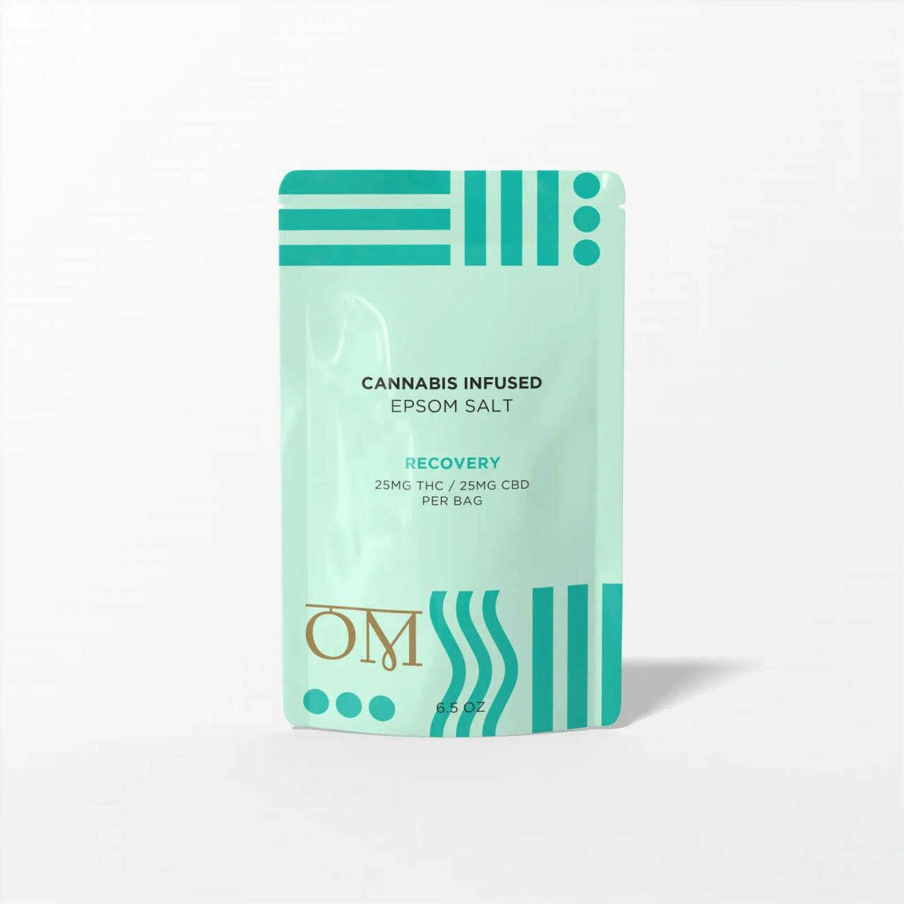 OM - Recovery Living Epsom Bath Salt 100THC:10CBN 100mg OM