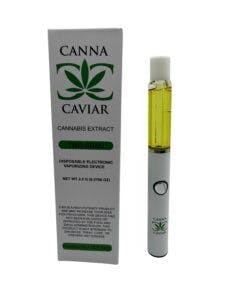 Canna Caviar - Eastwick Sour Diesel Liquid Diamonds + CDT Terps Disposable cannabis product