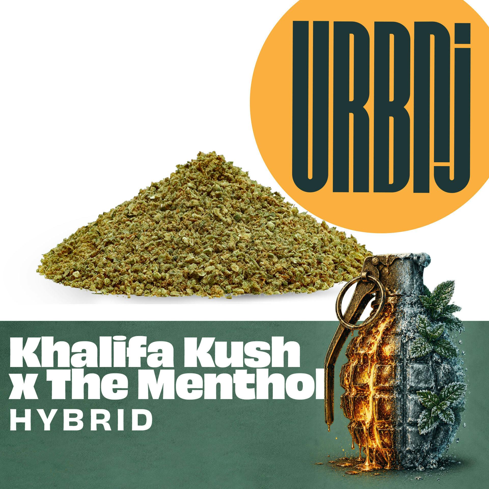 URBNJ - Khalifa Kush x The Menthol - Ground Flower cannabis product