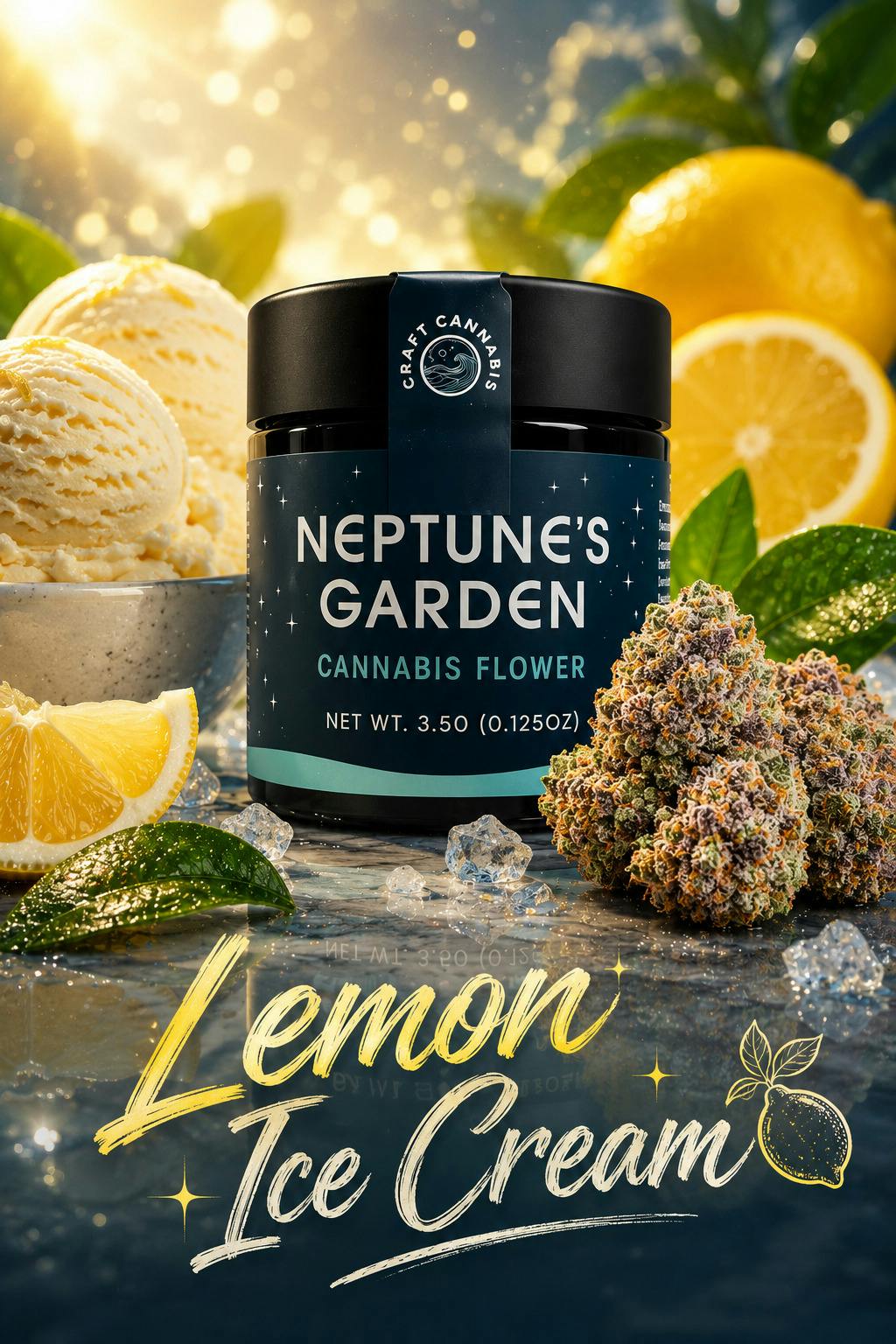 Neptune's Garden - Lemon Ice Cream - Flower