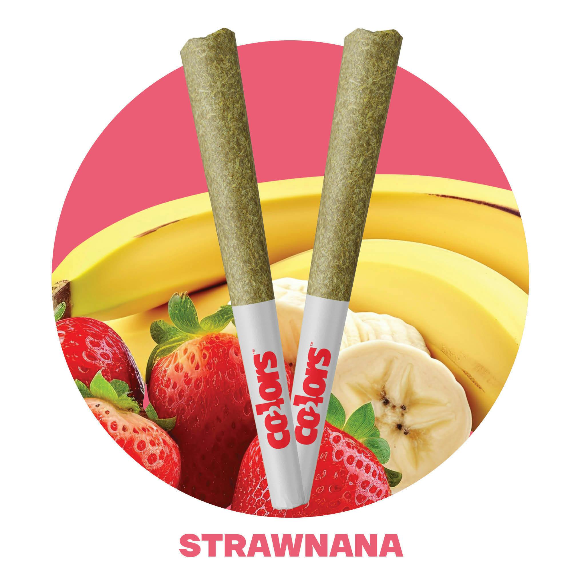 Strawnana Infused Pre-Rolls 2pk