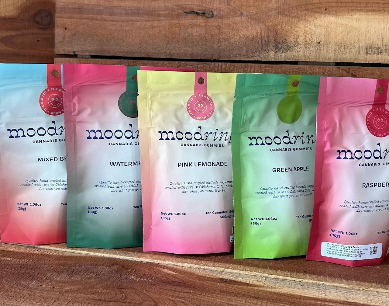 GREEN APPLE - 500mg - Gummy MOOD RINGS
