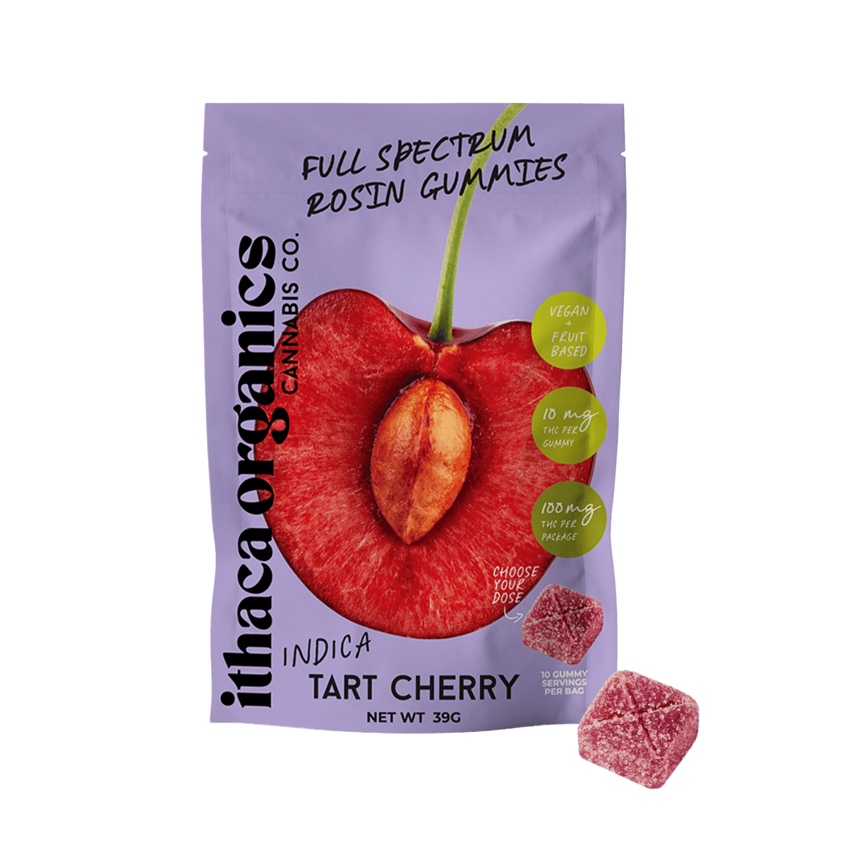 Gummy | 10pk | 100mg | Rosin Tart Cherry