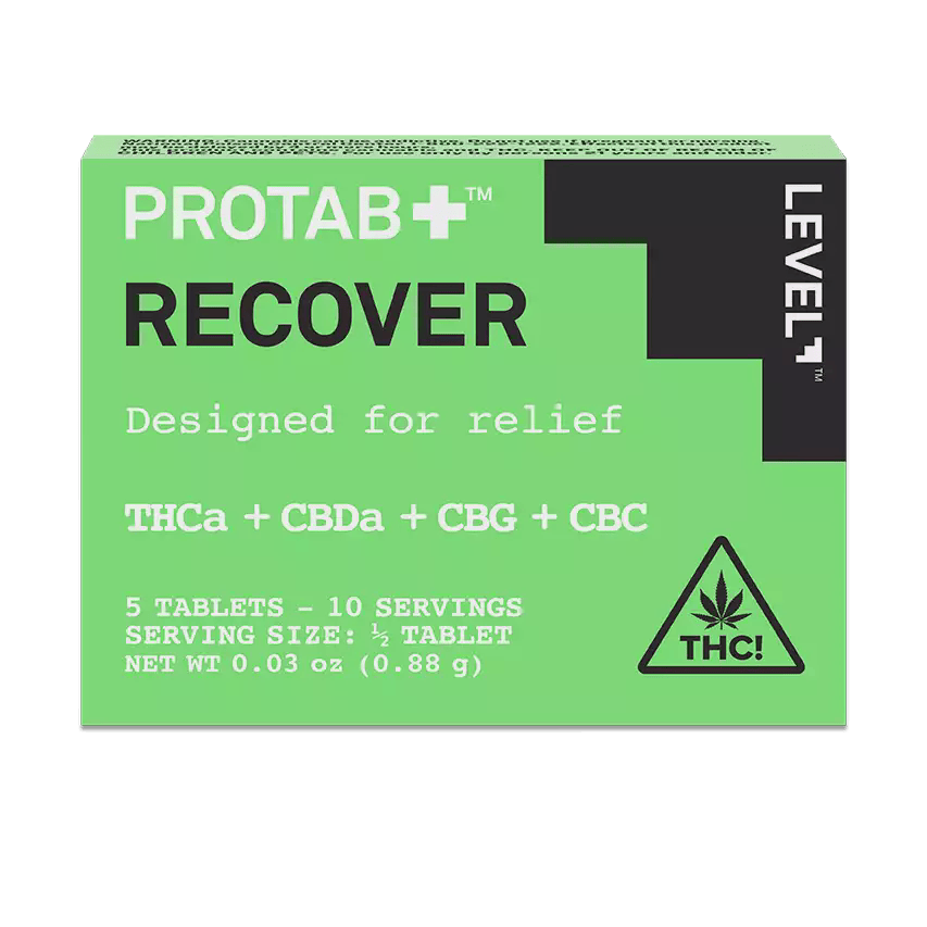 LEVEL Protab | 5pk | 5mg | (THCA:CBDA:CBG:CBC:THC) Recover