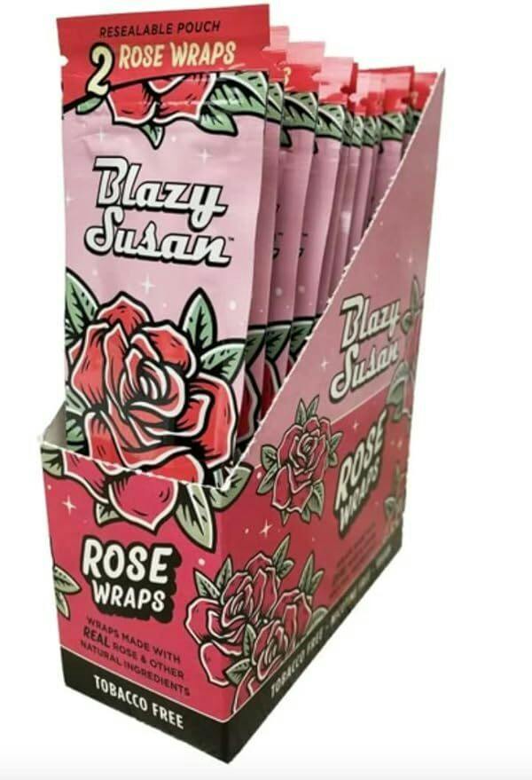 Blazy Susan Rose Wraps at Dazed Cannabis – Syracuse