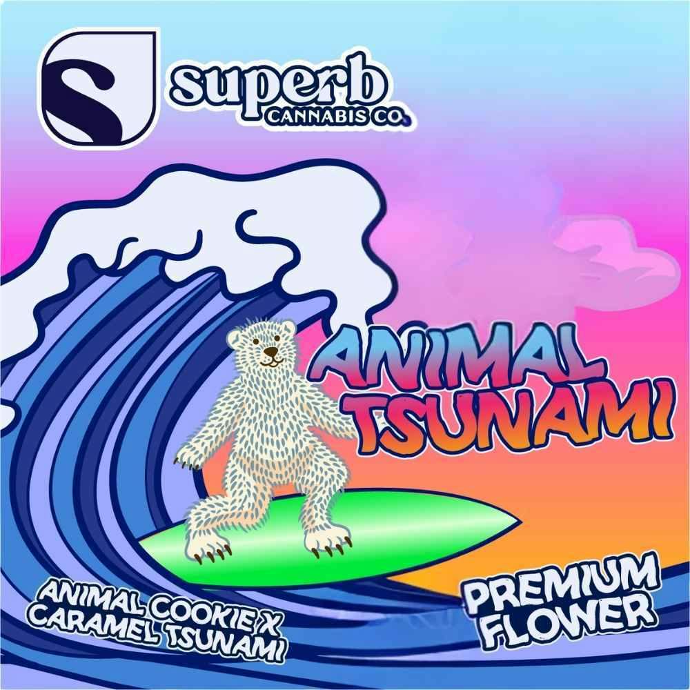 Superb Cannabis Animal Tsunami