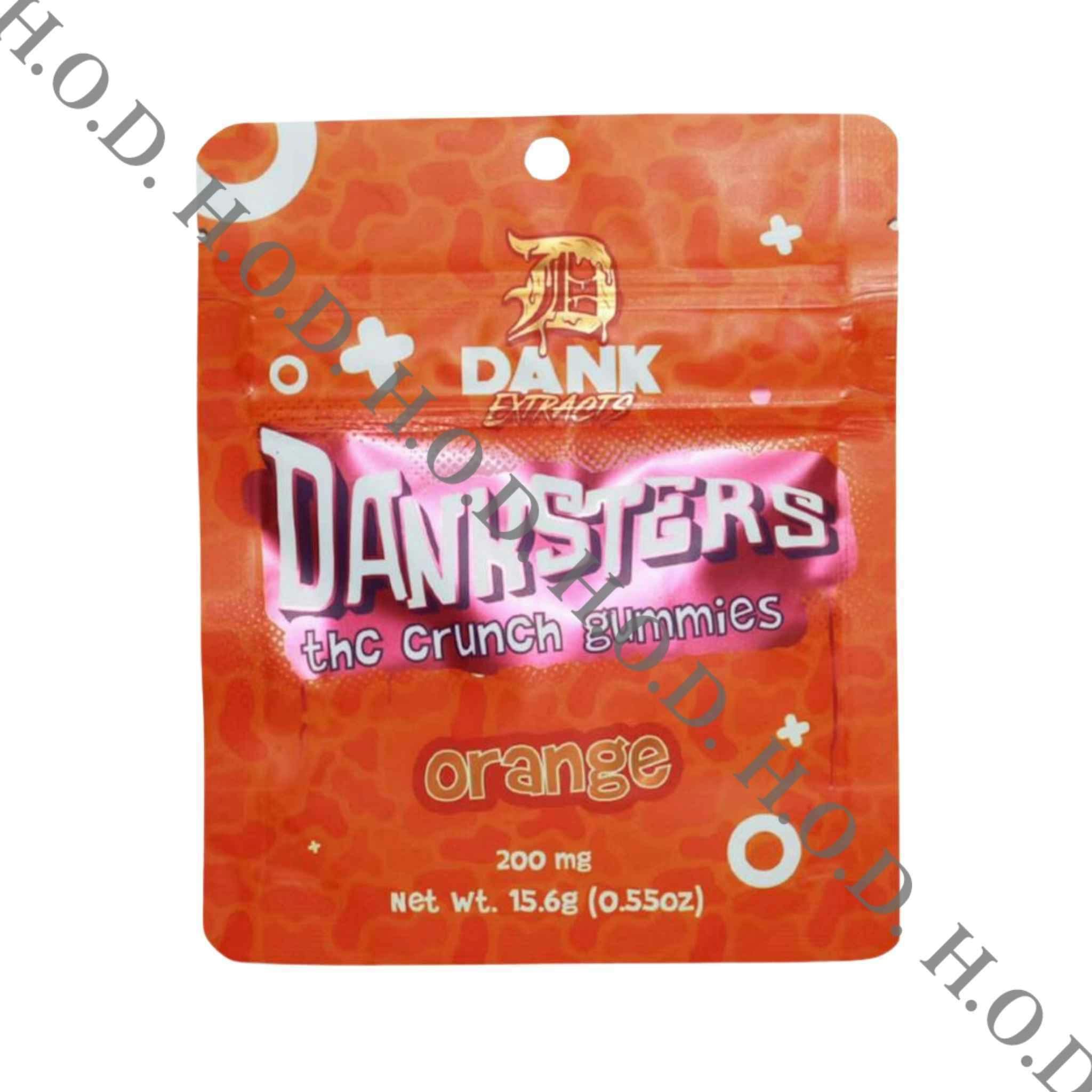 Dank Extracts Orange Nerd Gummies