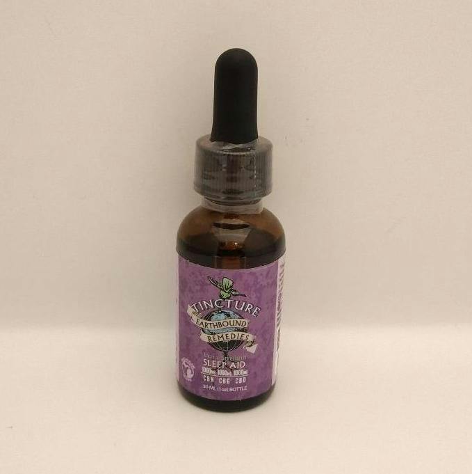 Earthbound Remedies: Sleep aid EXTRA STRENGTH 1000mg each CBD/CBN/CBG