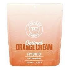 *Orange (Hybrid) 4x50mg Gummy by Thunder Canna