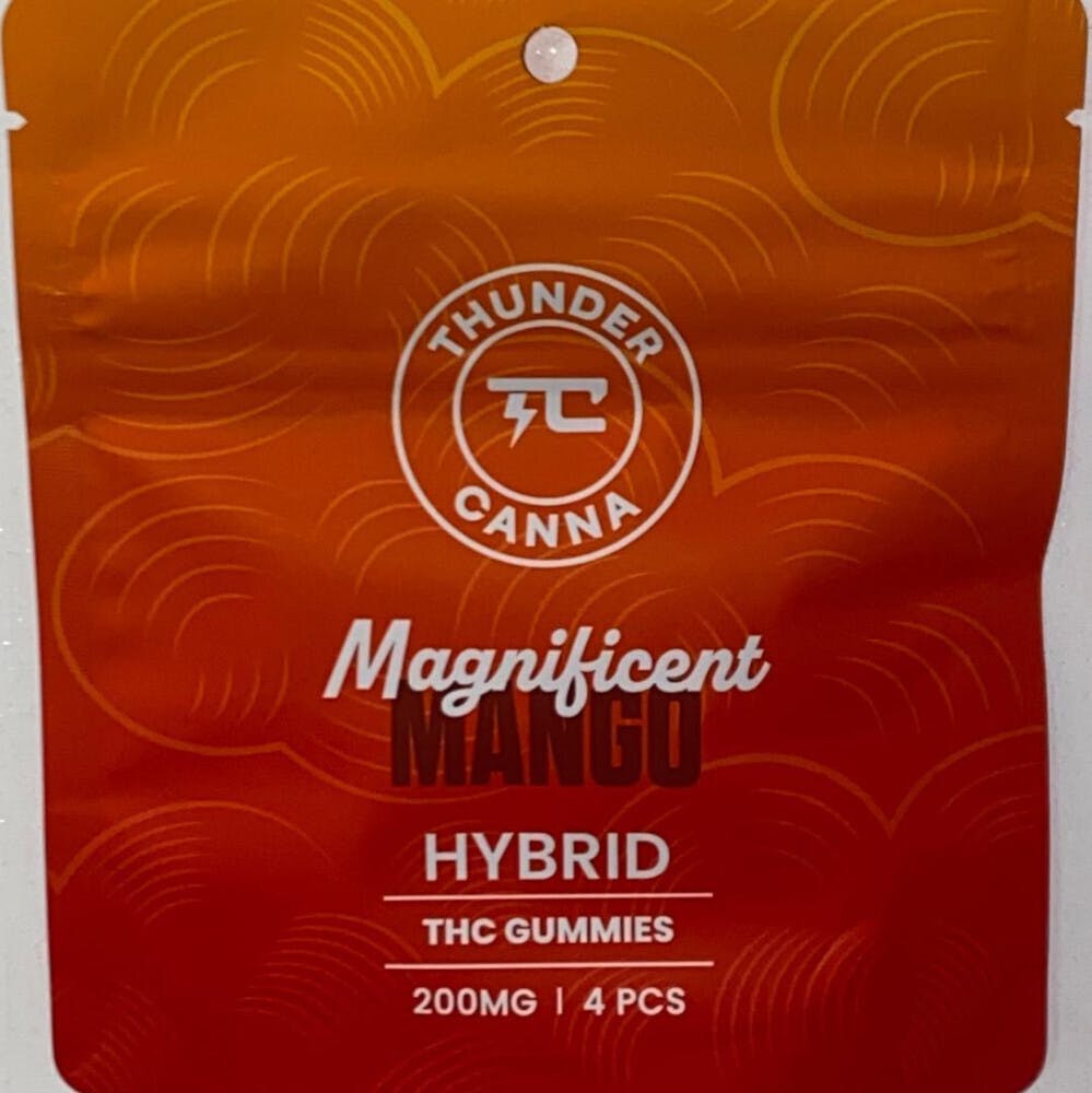 (Hybrid) 4x50mg Gummy by Thunder Canna
