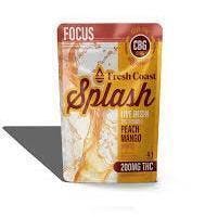 200mg THC : 50mg CBG Gummies | Peach Mango (Hybrid) | SPLASH