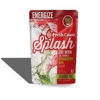 200mg THC : 50mg THCv Gummies | Strawberry Kiwi (Sativa) |SPLASH