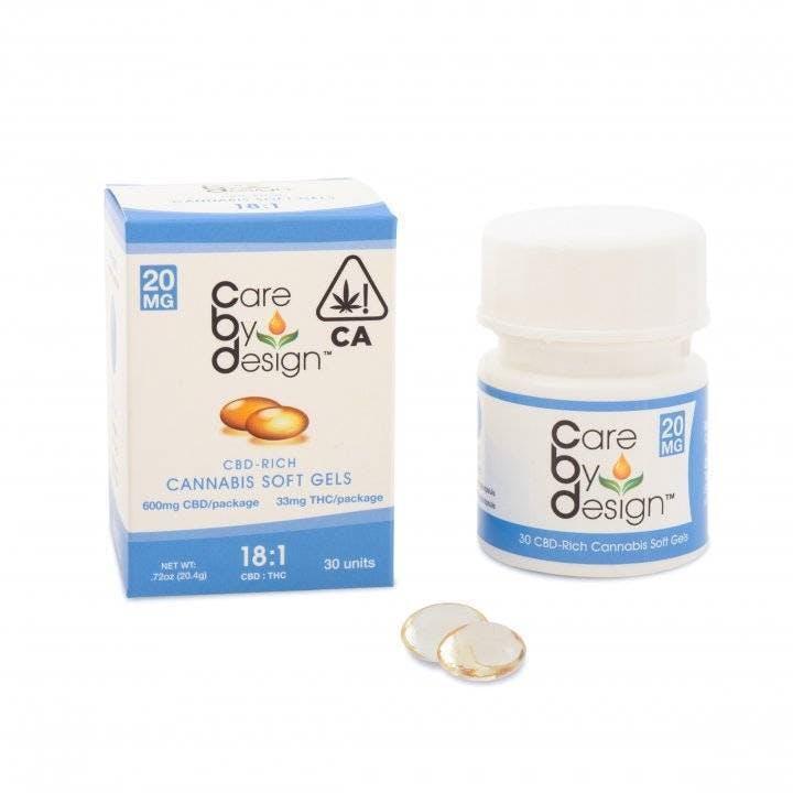 18:1 SOFT GELS-CAPSULE-30PK-(540MG CBD/30MG THC)