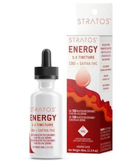 Stratos - Energy 1:1 - Tincture - 100mg