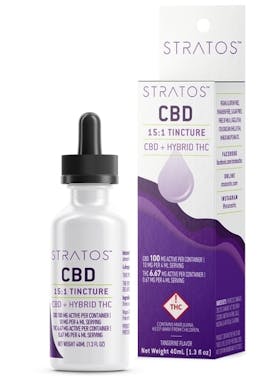 Stratos - CBD 15:1 (H) - Tincture - 100mg