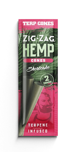 Zig Zag - Terp Infused Shortcake Hemp Cones - 2 Count