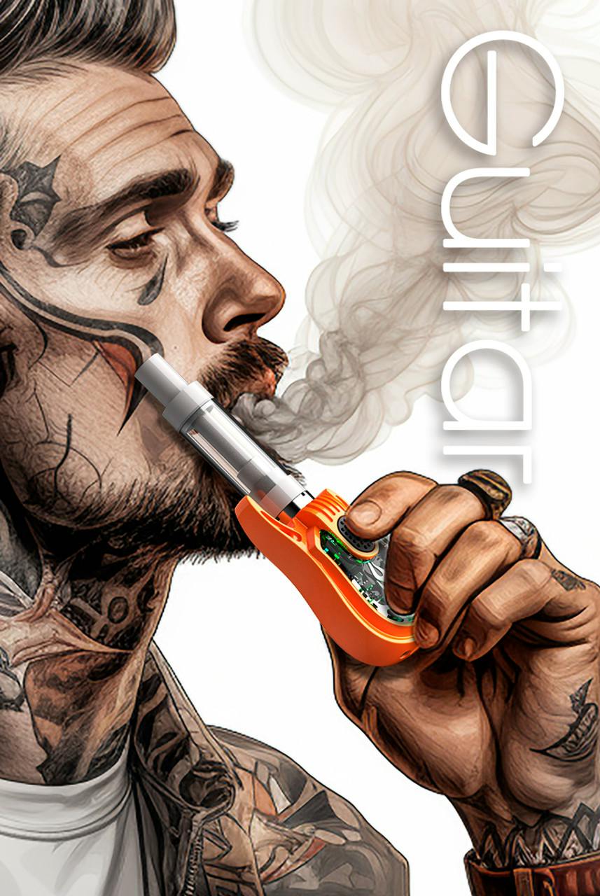 LB - Lookah Guitar 510 Thread Vape Battery