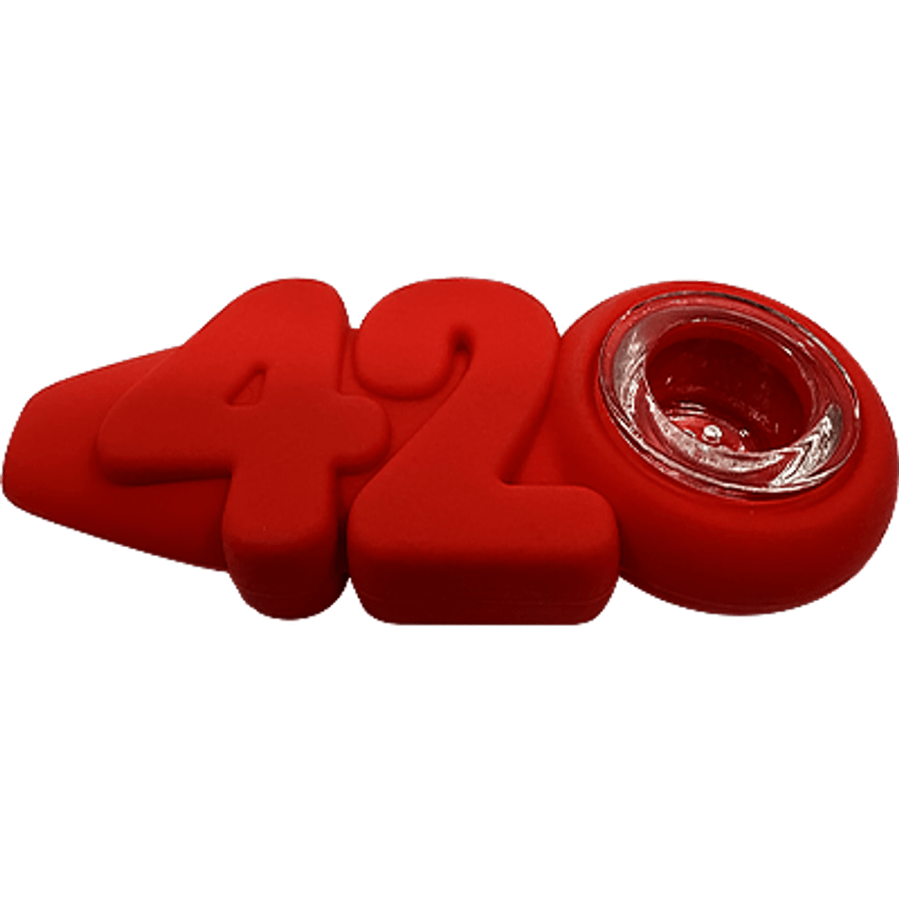 Silicone 420 Spoon W/ Glass Bowl