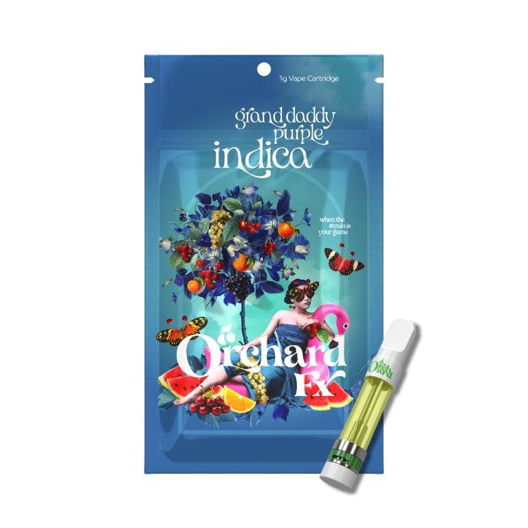 Orchard FX - Strain Specific Cart - 1g - - Grandy Daddy Purple (I)